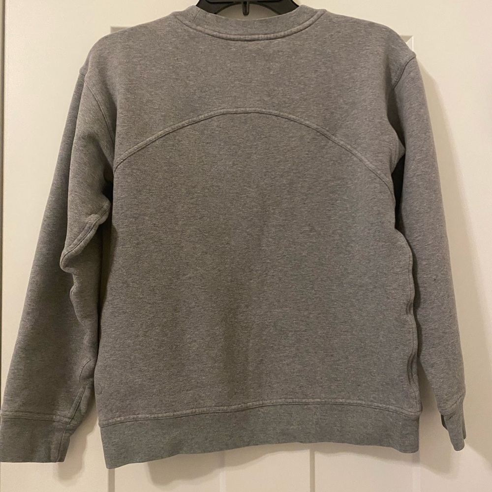 Lululemon All Yours Crew Neck Sweatshirt Gray - Picture 3 of 3